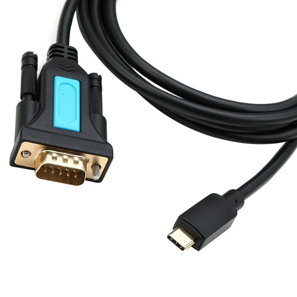 XT-XINTE 1.5m USB C To RS232 DB9 Serial Adapter Cable with Male Female Gender - Image 3 of 4