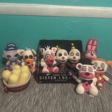 Peluche FNAF Funko Wave 3 Completo Ubicación Hermana, Marillas Exóticas, Lolbit, Caja + Otros