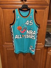 1996 NBA All Star Jersey Mourning Large Length +2 100% Authentic Adidas PreOwned
