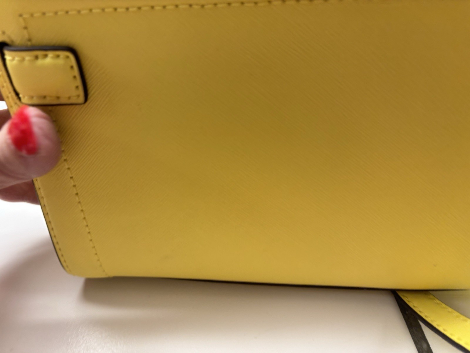 Michael Kors Women's Yellow Crossbody Purse thumbnail 3
