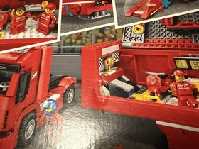 LEGO SPEED CHAMPIONS: 75913 F14 T & Scuderia Ferrari Truck  New&Sealed damage