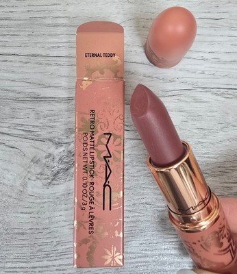 MAC Retro Matte Lipstick | Teddy Forever Collection | Eternal Teddy | Neu Originalverpackt