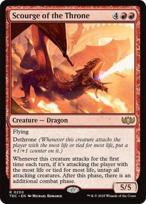 Scourge of the Throne - LP R : Commander: Tarkir: Dragonstorm