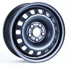 14x5.5 St Black Steel Wheel Rim For 1986-05 Chevy Cavalier 92-98 Buick Skylark