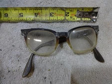 Antique Vintage Children's Glasses 1940s? 1950s? Brand: B&L Size: 4 - 5 1/4