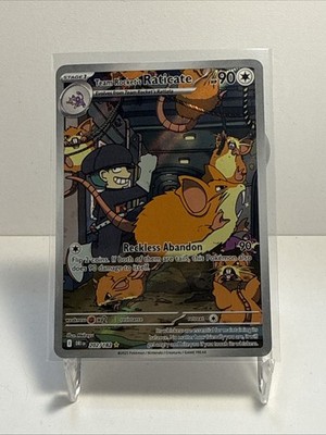 2025 Pokemon Destined Rivals Team Rocket's Raticate #202/182