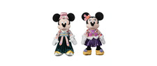 NWT Disney Resort Shanghai 17" Micky Minnie Mouse Set Lunar New Year 2022 Plush