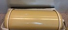 Vntg Metal Reading Lamp with Mounting Bracket Tan W/ White Trim & Gold Cord NICE — photo 8
