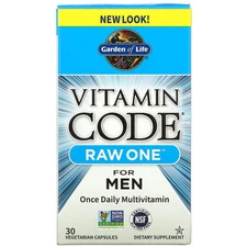 2 X Garden of Life, Vitamin Code, Raw One For Men Once Daily Multivitamin, 30 Ve