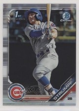 2019 Bowman Draft Chrome Refractor Chase Strumpf #BDC-178 0b3