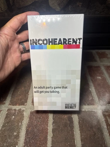 Incohearent Incoherent Adult Party Game - What Do You Meme New Game Meme
