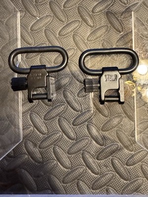 Uncle Mikes 1inch Quick Detach Sling Swivels - Black