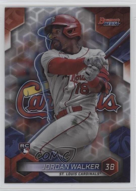 2023 Bowman's Best Refractor Jordan Walker #65 0np8