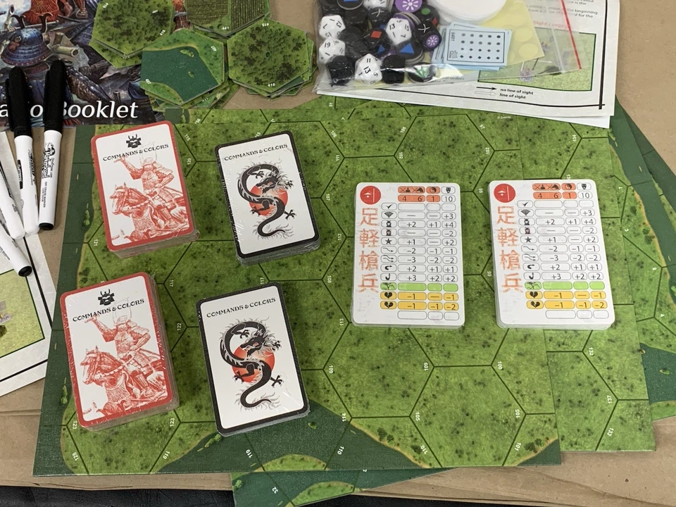 Samurai Battles Commands & Colors Art of Tactic Zvezda War Strategy Unpunched - Bild 4 von 4