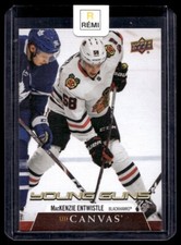 2020-21 Upper Deck Young Guns Canvas MacKenzie Entwistle Rookie #C238 Chicago