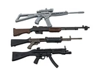 (4)-1990s GI Joe 12" Action Figure Accessories Weapons-Big Guns-Free Shipping