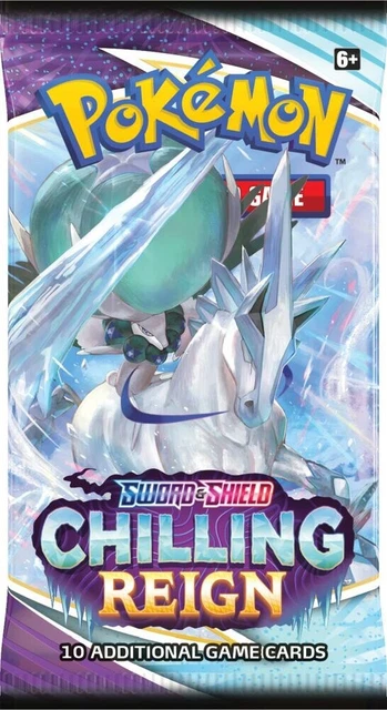 BRSKI - PR - SW&SH Chilling Reign 5PK lot. Ripped Live. Shipping HITS ONLY.