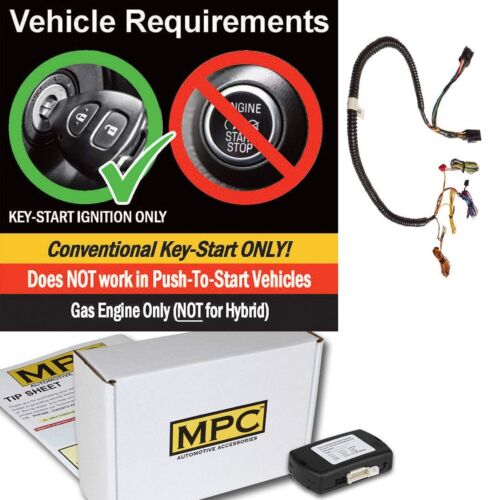 MPC Complete Factory Remote Activated Remote Start Kit Compatible with 2008-2... - Picture 2 of 6