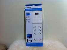 New Belkin 8-Outlet Surge Protector w/ 6-Ft Power Cord Advanced Power Filtration