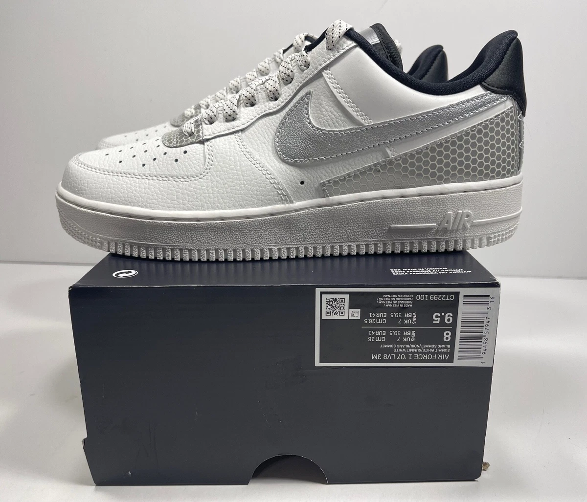 Nike Air Force 1 Low 3M Swoosh White