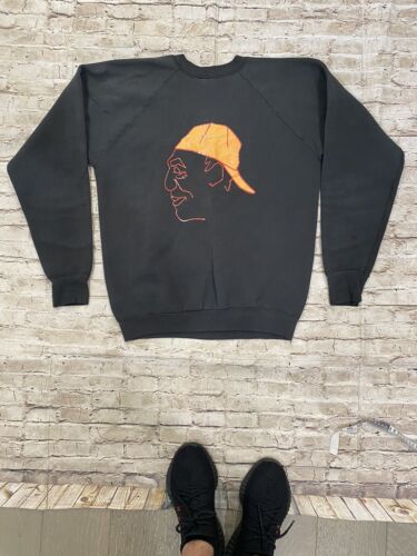 Vintage The Cosby Show Bill Cosby TV Show Black Sweatshirt Crewneck 80’s Size XL - Picture 3 of 8