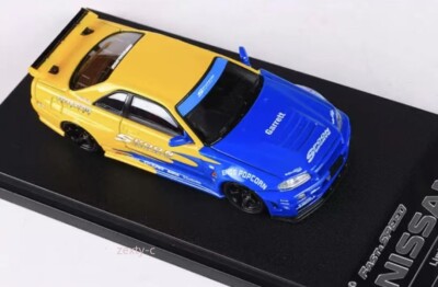 FS 1:64 Fast Speed Skyline GTR R34 Spoon Sports Model