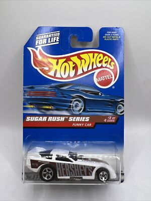 HOT WHEELS #742 SUGAR RUSH SERIES FUNNY CAR Hershey's 2 of 4 (75)