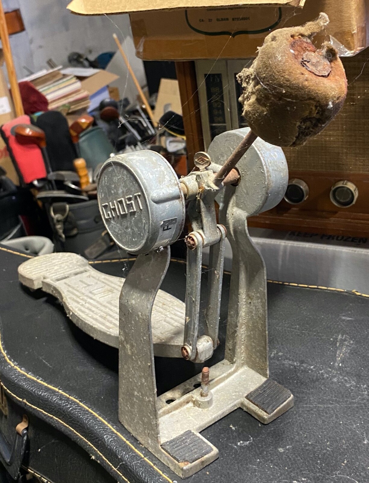 Vintage Ludwig USA Ghost Bass Drum Pedal *Parts/Repair* eBay