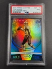 TOM BRADY 2019 PANINI CERTIFIED GOLD TEAM TEAL PARALLEL /35 PSA 9 PATRIOTS NFL