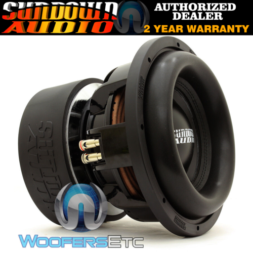SUNDOWN AUDIO X-10 V3 D2 PRO 10" DUAL 2-OHM 2000W RMS SUBWOOFER BASS SPEAKER NEW - Picture 1 of 7