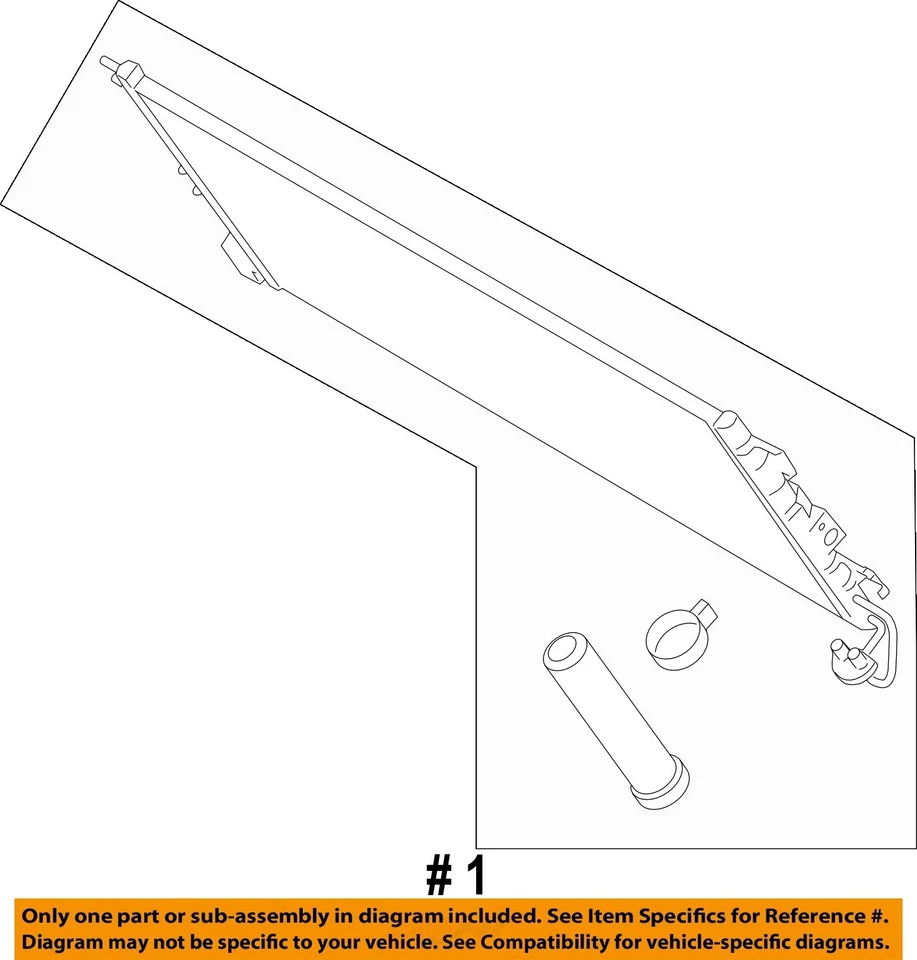 Used A/C Condenser fits: 2008 Mazda MX-5 MIATA  Grade A - Imagem 4 de 4