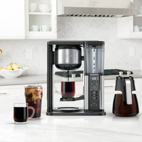 10-Cup Coffee Maker Classic Rich Brew Hot Iced Drip Stainless Glass Carafe New - Picture 7 of 8