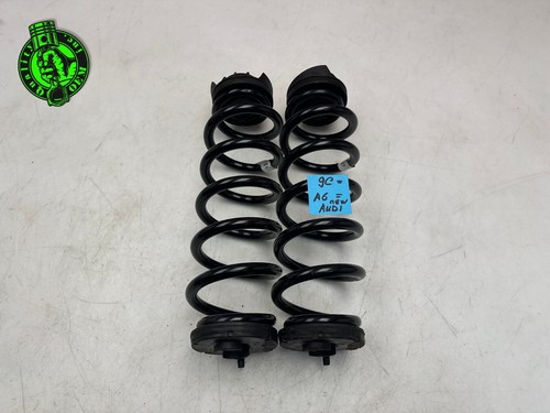 2019-2022 AUDI A6 REAR SUSPENSION LEFT & RIGHT COIL SPRING PAIR OEM 9k miles - Picture 3 of 5