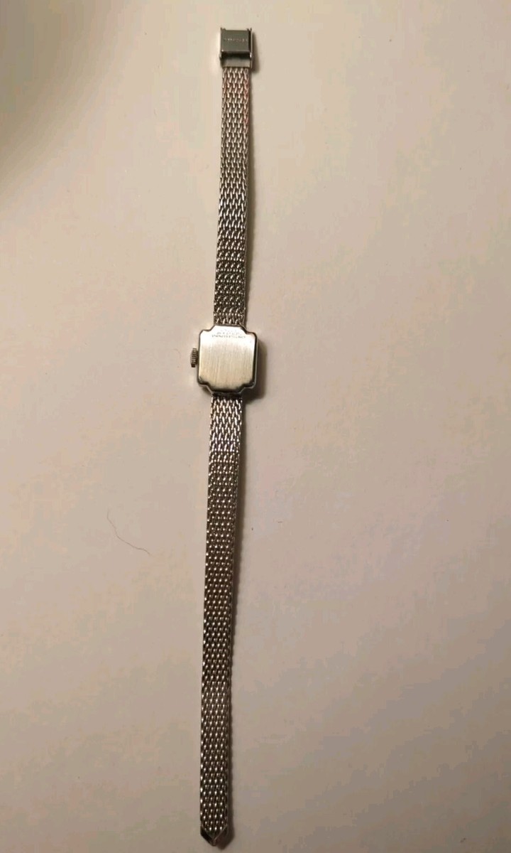 Vintage Ladies Gruen 17 Jewels Mechanical Wind 10k RGP Watch  display picture 3