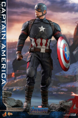 NEW Hot Toys MM536 1/6 Avengers Endgame CAPTAIN AMERICA 31cm
