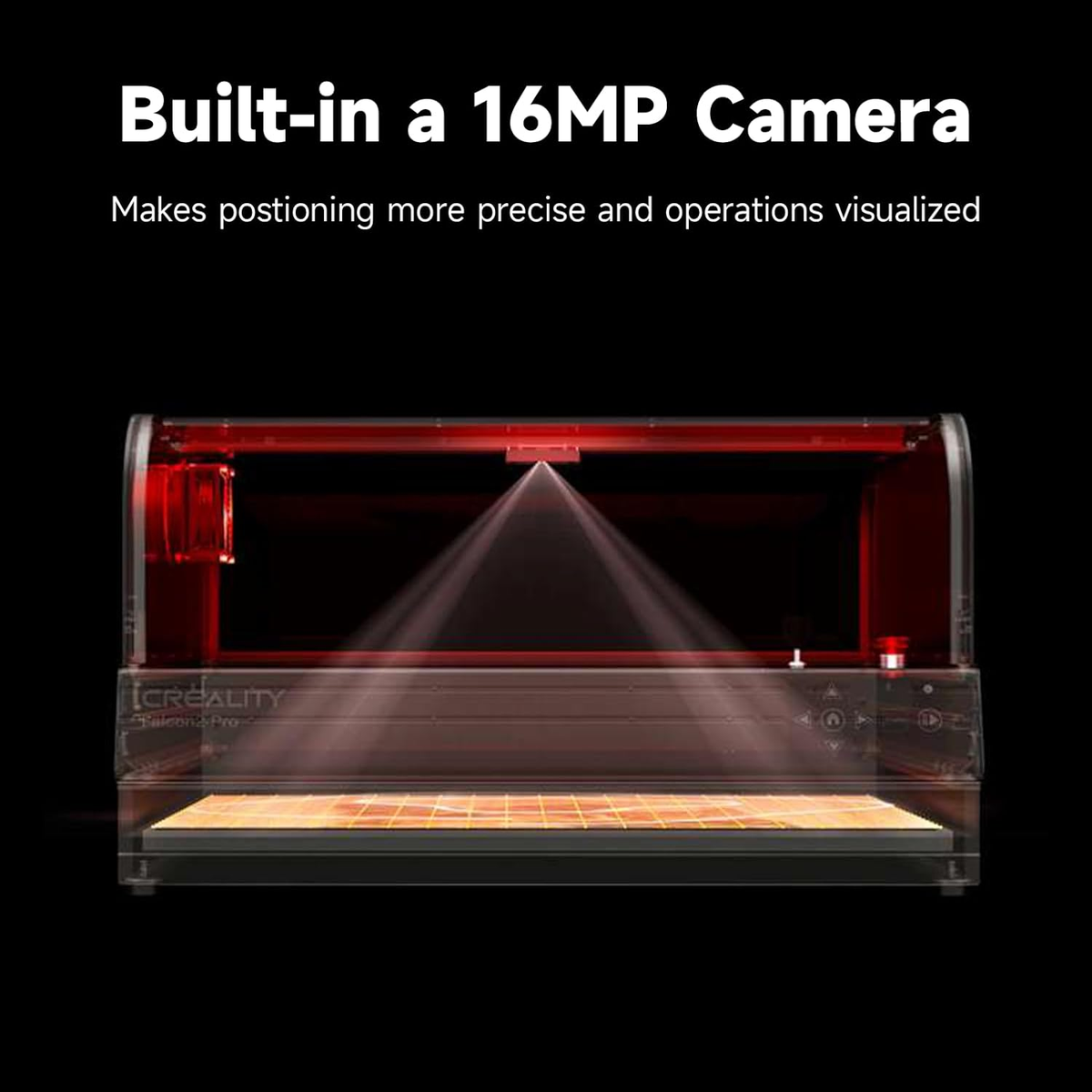 Creality Falcon2 Pro 40W Laser Engraver - With Rotary Roller For Cylindrical Objects