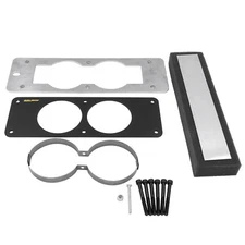 Autometer 50102 Mounting Solutions Dual Gauge Cage  87-93 Mustang 2 5/8"