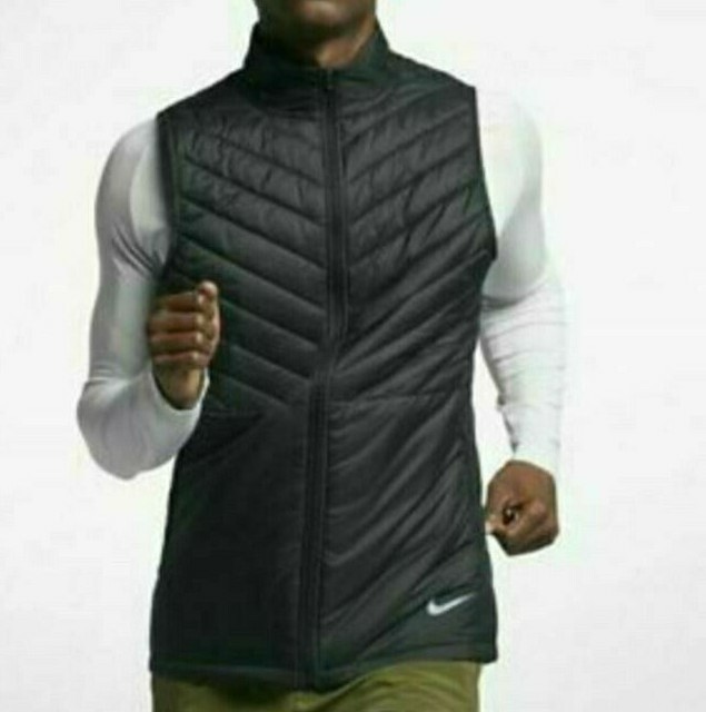 black nike vest mens