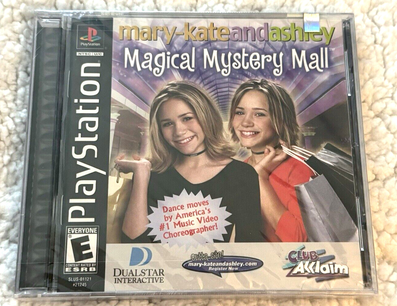 Mary-Kate and Ashley: Magical Mystery Mall (Sony Playstation 1, 2000) PS1 SEALED