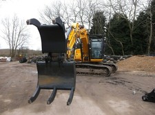 12 to 15 ton 65mm pin excavator digger grapple grab for all makes and models