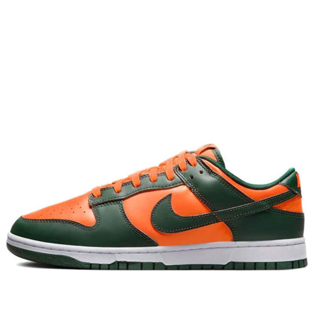 DD1391 300 Nike Dunk Low Ретро Майами Харрикейнз