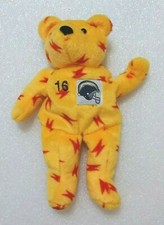 Ryan Leaf 16 Plush Bear by Salvinos Bammers Plush Bear - San Diego Chargers