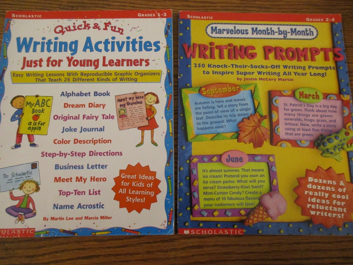 Writing Prompts/Quick &amp; Fun Writing Activities 9780439222501 | eBay