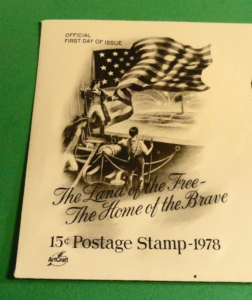 DEALER LOT: 20 FDCs # 1597 15 cent - Ft. McHenry Flag - PM: BALTIMORE MD 1978 - Image 4 of 4