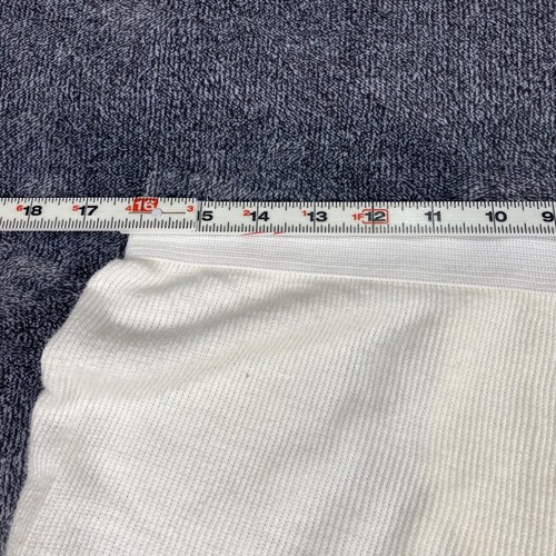 J.E. Morgan Long Johns Thermal Pants White Elastic Waist Vintage XL Made In USA - Picture 3 of 5