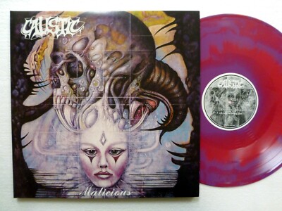 CAUSTIC Malicious / Caustic 2xLP MINT- color vinyl 2016 Trash Metal RP 867
