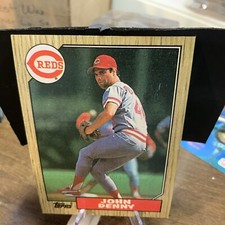 John Denny #644 Topps 1987 Baseball Card (Cincinnati Reds)