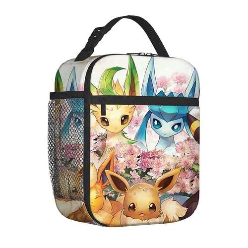 Pikachu Pokemon Insulated Lunch Bag School Picnic Snack Lunchbox Travel Box Gift - Picture 51 of 69