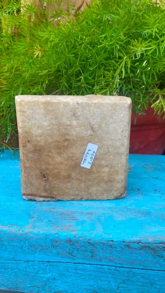 Antiguo sujetalibros de escultura de león real templo tallado a mano piedra de mármol de 1800 Foto 4 de 4