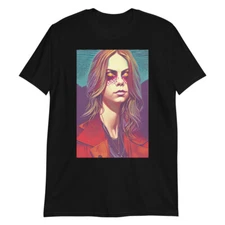 Cara Delevingne Short-Sleeve Unisex T-Shirt Fan Art Scary Celeb Futuristic Rehab